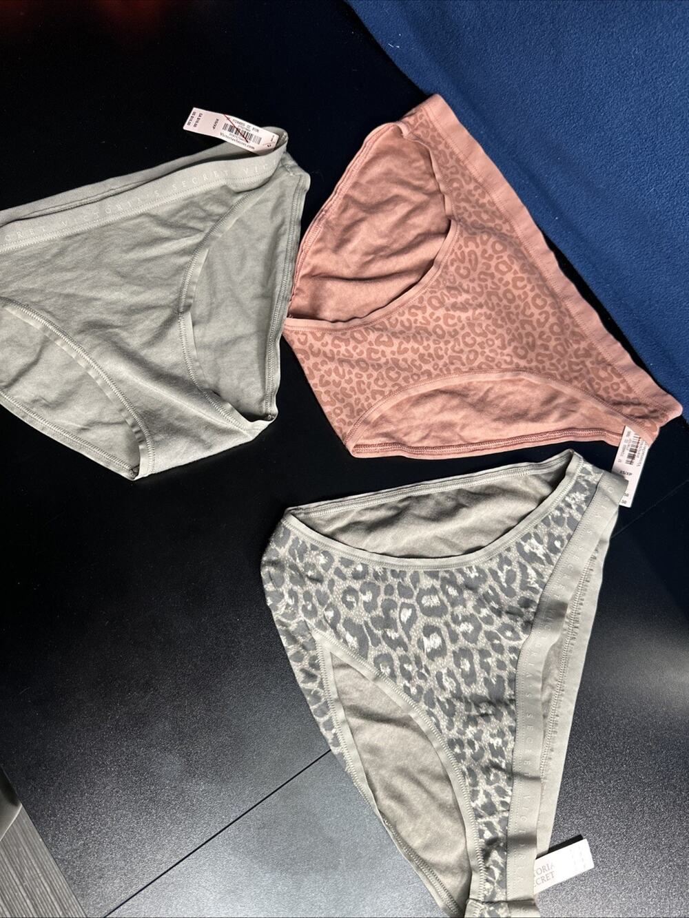 Victoria’s Secret Lot of 3 Panties Multi Color Cheetah Bikini Size X Small